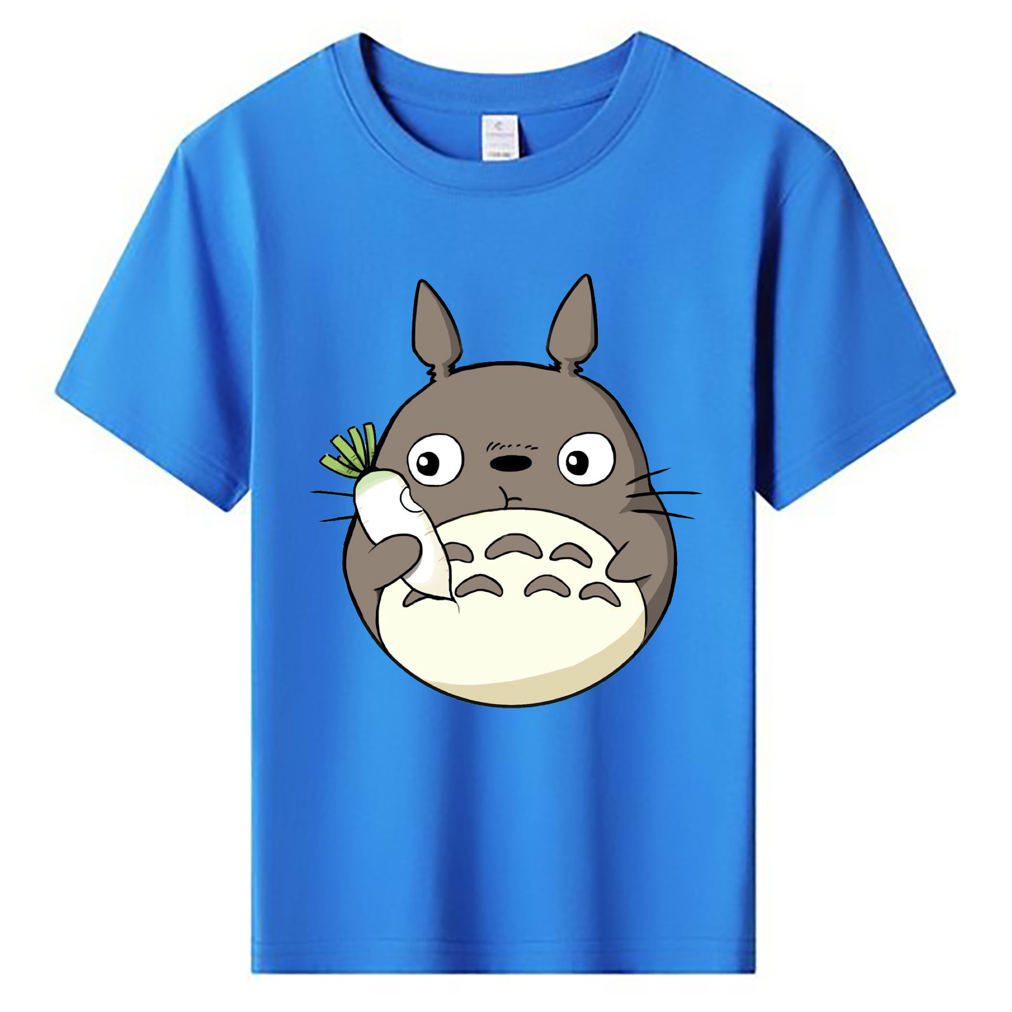 （画像用） となりのトトロ 草壁メイ 草壁サツキ My Neighbor Totoro Satsuki Kusakabe Mei Kusakabe 綿100％キッズTシャツ（フロントプリント）